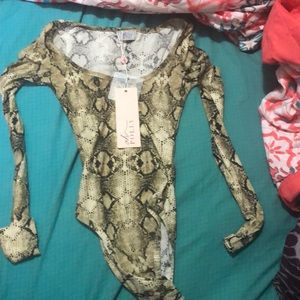 Snakeskin Bodysuit